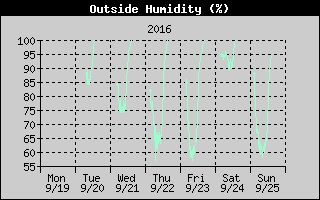 Outside Humidity History